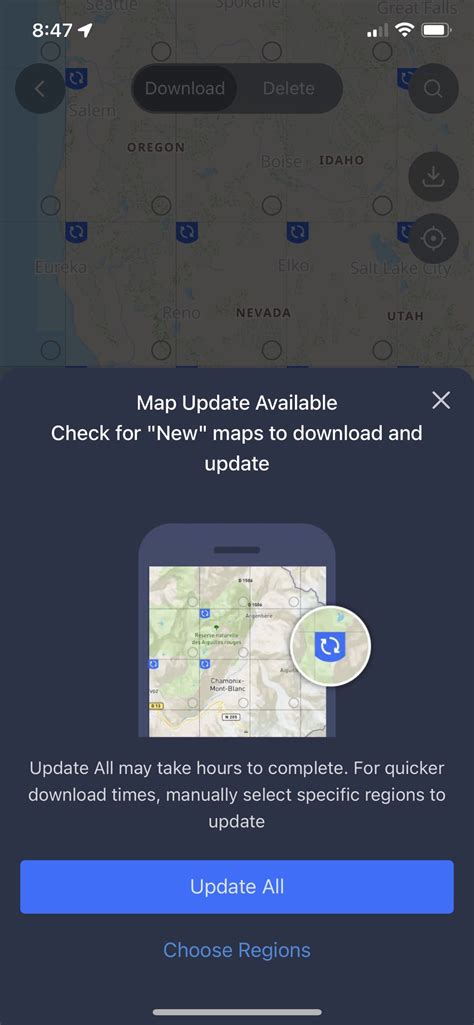 Updating Offline Maps via the COROS App – COROS Help Center