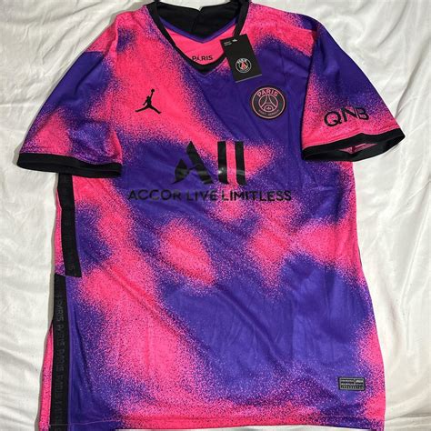 Jordan PSG neymar jersey. 20/21 4th kit. One of the... - Depop