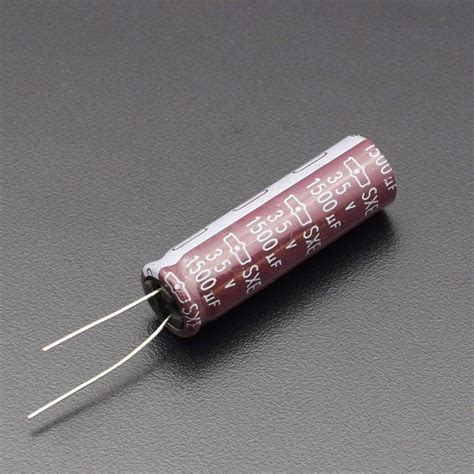 1500uF 35V Radial Electrolytic Capacitor 105°C – REES52