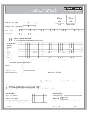 kyc form bank of india Templates - Fillable & Printable Samples for PDF ...