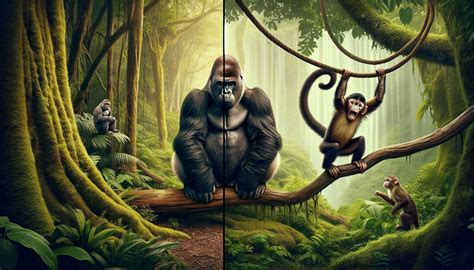 What Is the Difference Between Gorillas and Monkeys? - World Deer