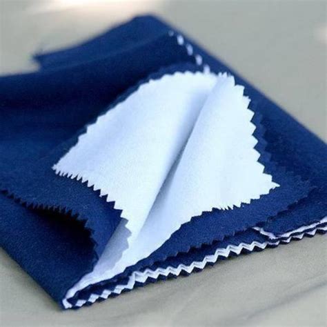 Sterling Silver Jewelry Polishing Cloth | 2 Ply Microfiber - Clothed ...