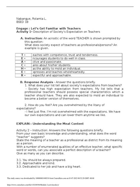 Image result for Module Activity Example