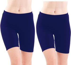 ARSHEEN ADORE Solid Women Blue Gym Shorts - Buy ARSHEEN ADORE Solid ...