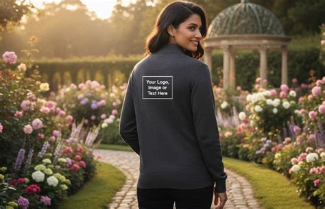 Customised Sweat Jacket with Logo & Name | Buy Personalised Jackets Online