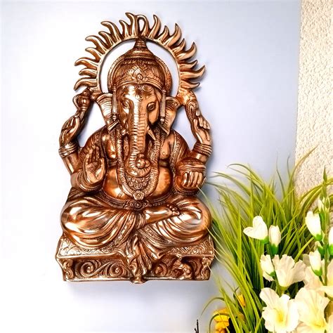 Buy Exquisite Ganesh Wall Hanging for Pooja & Home Decor