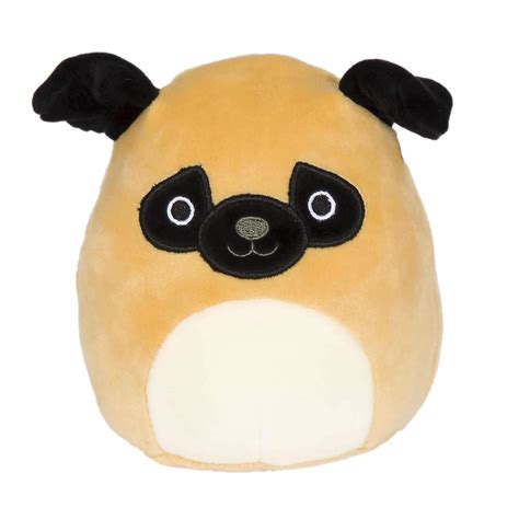 Buy Squishmallow Kellytoy Prince The Pug 7 Inch Plush Toy Online at ...