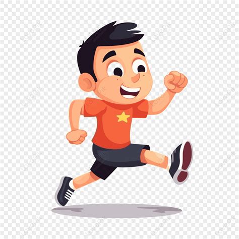 Running Cartoon PNG 的图像结果