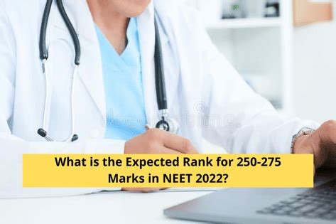 What is the Expected Rank for 250-275 Marks in NEET 2022? | CollegeDekho