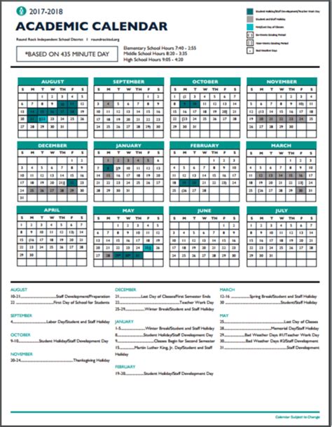 Round Rock Isd Calendar - prntbl.concejomunicipaldechinu.gov.co