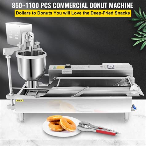 Buy VEVOR Commercial Automatic Donut Making Machine 2 Rows Auto ...