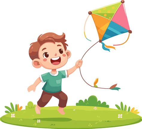 Download Kite, Flying, Little Boy. Royalty-Free Vector Graphic - Pixabay