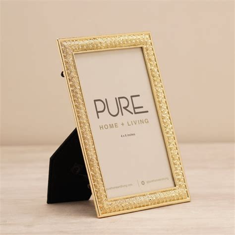 Shop Gold Pearl Beaded Metal Photo Frame - at Best Price Online in India