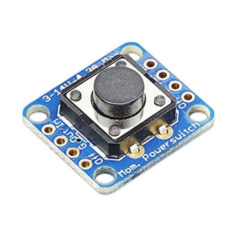 Adafruit Industries LLC PUSH-BUTTON SWITCH BREAKOUT 1400 Accessories ...