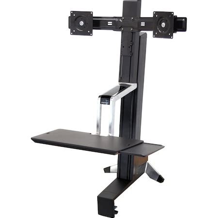 Ergotron WorkFit S Dual SS Workstation 33341200 | Zoro