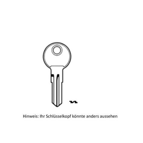 EURO LOCKS LF12 KFZ-Schloss Schlüssel - Schlüssel nach Nummer