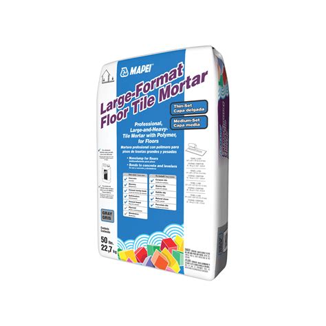 Large Tile & Stone Mortar, technical sheet | Mapei