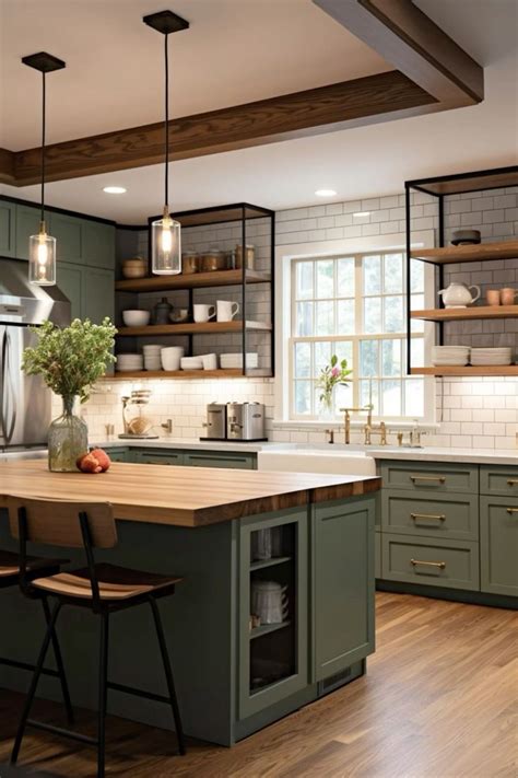 Modern farmhouse kitchen design idea – Artofit