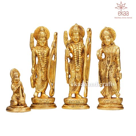 7" Brass Ram Darbar Statue for Home – Ekaa Handicrafts