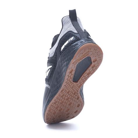 Impakto RapidRun Men Black Court Shoes | Impakto