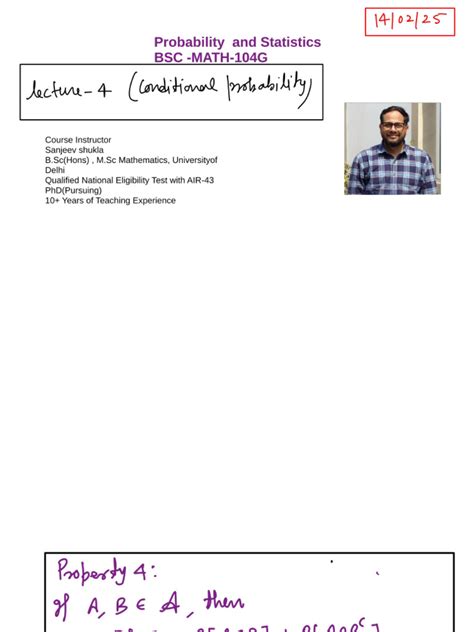 Conditional Probability Lecture 的图像结果