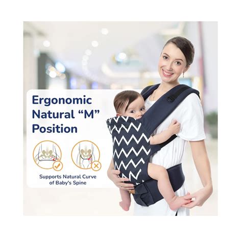 R for Rabbit Hug Me Ergo 2-in-1 Baby Carrier with Ergonomic Support ...