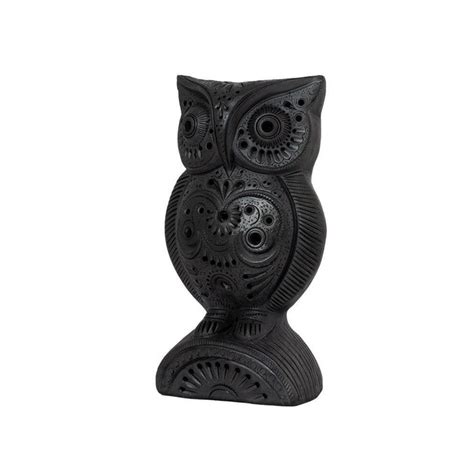 Shop Vintage Black Owl Statue | Terracotta Vastu Showpiece - Showpieces ...