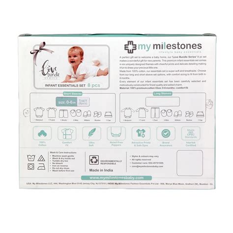 My Milestones Infant Essentials Gift Set, Newborn - My Baby Babbles