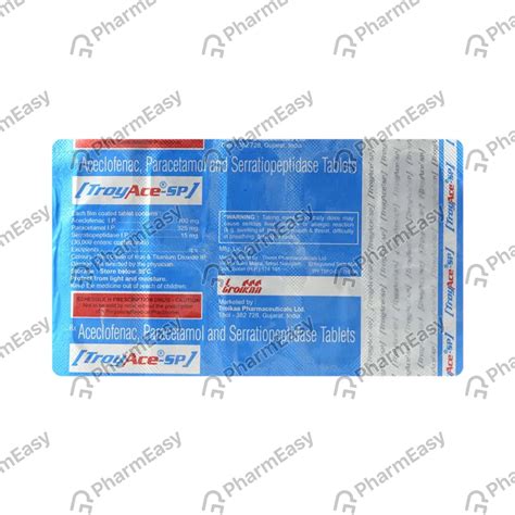 Truace Sp Strip Of 10 Tablets: Uses, Side Effects, Price & Dosage ...