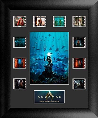 Trend Setters Aquaman Jason Momoa Art Collectible Film Cells ...