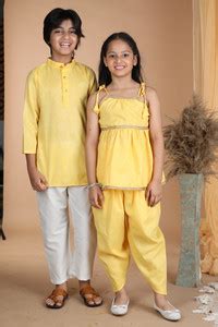 CUTIEKINS Girls Festive & Party Kurta and Dhoti Pant Set Price in India ...