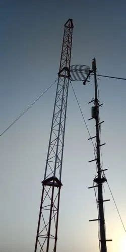 Guyed Wire Tower Mast - Internet GUYED MAST TOWER Service Provider from ...