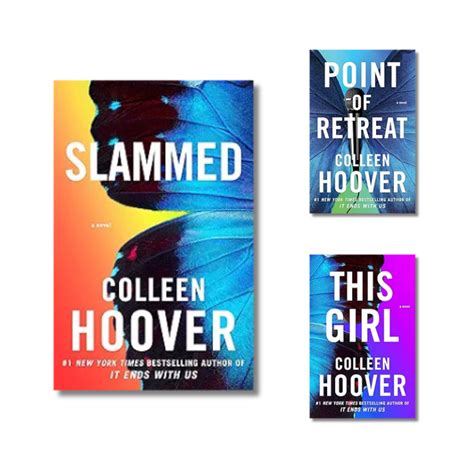 (Combo 3 Book) Slammed + Point of Retreat + This Girl By Colleen Hoover ...