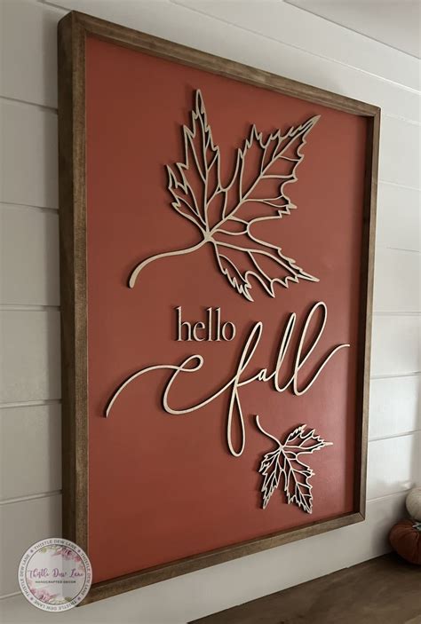 Image result for Hello Fall Sign
