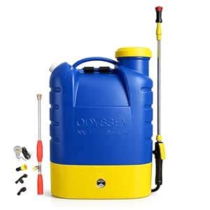 Odyssey Sprayer Battery Sprayer 16 Lt | 12V x 8Ah | Heavy Duty Plastic ...