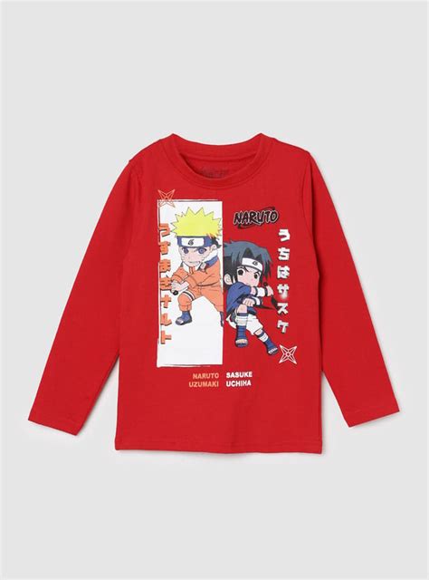 Buy Boys Naruto Printed T-shirt Online at just Rs. 449.0 ...
