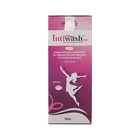 Intiwash New Feminine Hygiene Wash 50ml - Cureka