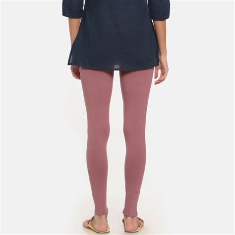 Buy Go Colors Soft Cotton Stretch Ankle Length Leggings For Women ...