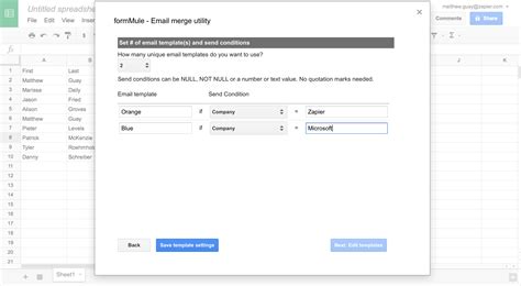 How To Send A Mass Email From Excel Spreadsheet in 50 Google Sheets Addons To Supercharge Your ...