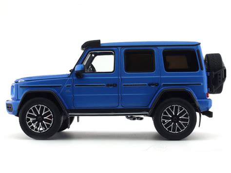 Mercedes-Benz G Class G63 AMG 4x4 blue 1:18 iScale diecast Scale Model ...