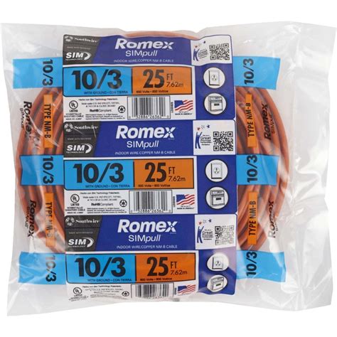 RopeSoapNDope. Romex 10-3 NMW/G Wire