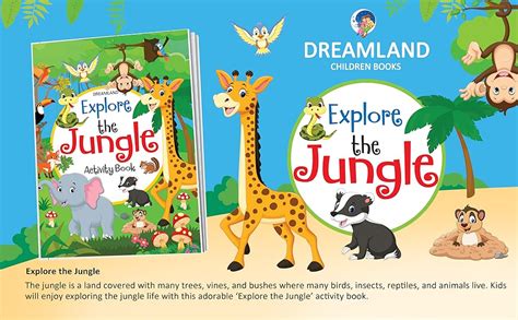 Buy Explore the Jungle Activity Book with Sticker Book Online at Low ...