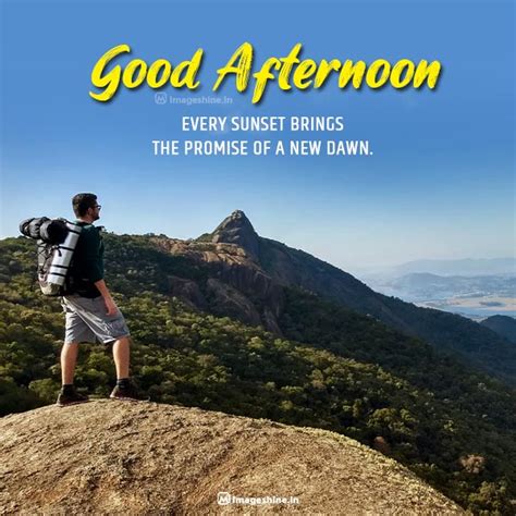 Brighten Up Your Day: Free Good Afternoon Images with quotes for Download