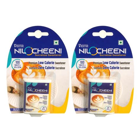 NiloCheeni Sucralose Sweetener Tablets | Sugar Free | Zero Calorie ...