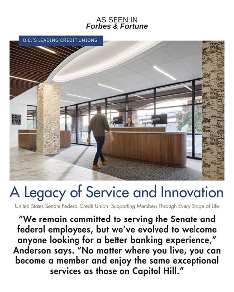 The United States Senate Federal Credit Union (USSFCU) is proud to be ...