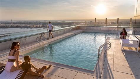 555TEN Rooftop Pool Deck – 555 10th Ave, New York, NY, USA – The ...