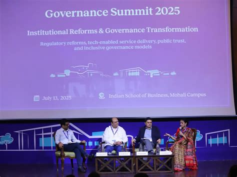 ISB Governance Summit 2025: Future of Governance