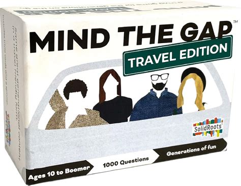Mind The Gap Deluxe Trivia Game – Un juego de mesa de trivia para los ...