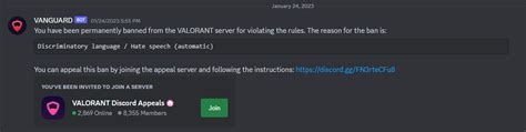 valorant ban appeal discord Android IOS V- 8.13