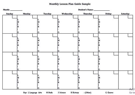 October Monthly Lesson Plan Calendar 的图像结果